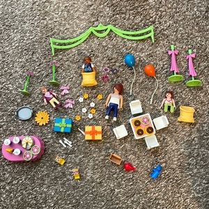 Playmobil birthday party set